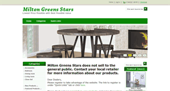 Desktop Screenshot of miltongreensstars.com